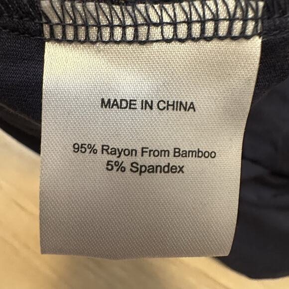 Quince Bamboo Maternity Nursing Nightgown Robe Set S Babydoll Gown Blue NWT - Picture 11 of 13